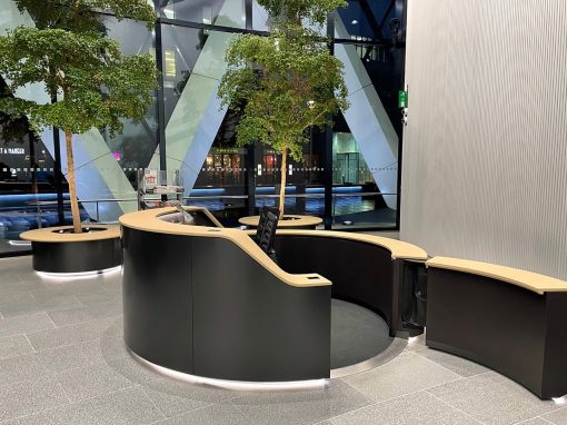 GHERKIN DESKS & PLANTERS
