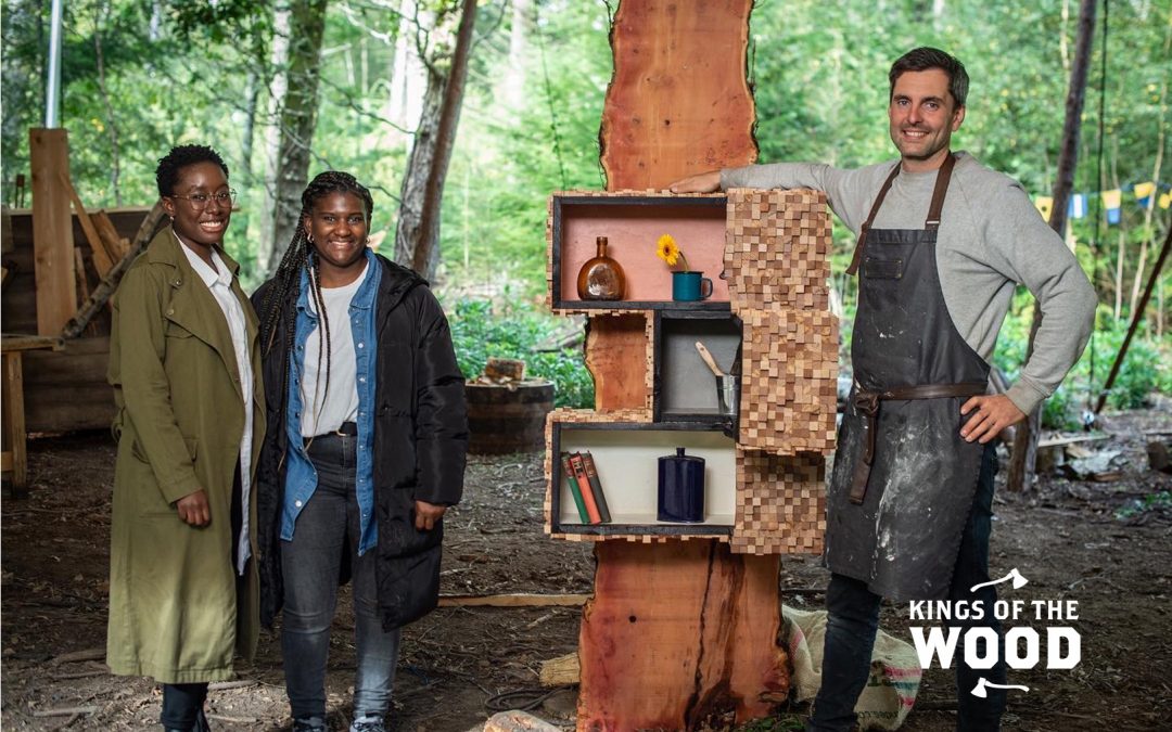 KINGS OF THE WOOD – CORNER SHELVING